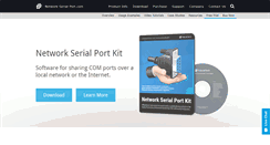 Desktop Screenshot of network-serial-port.com