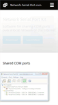 Mobile Screenshot of network-serial-port.com